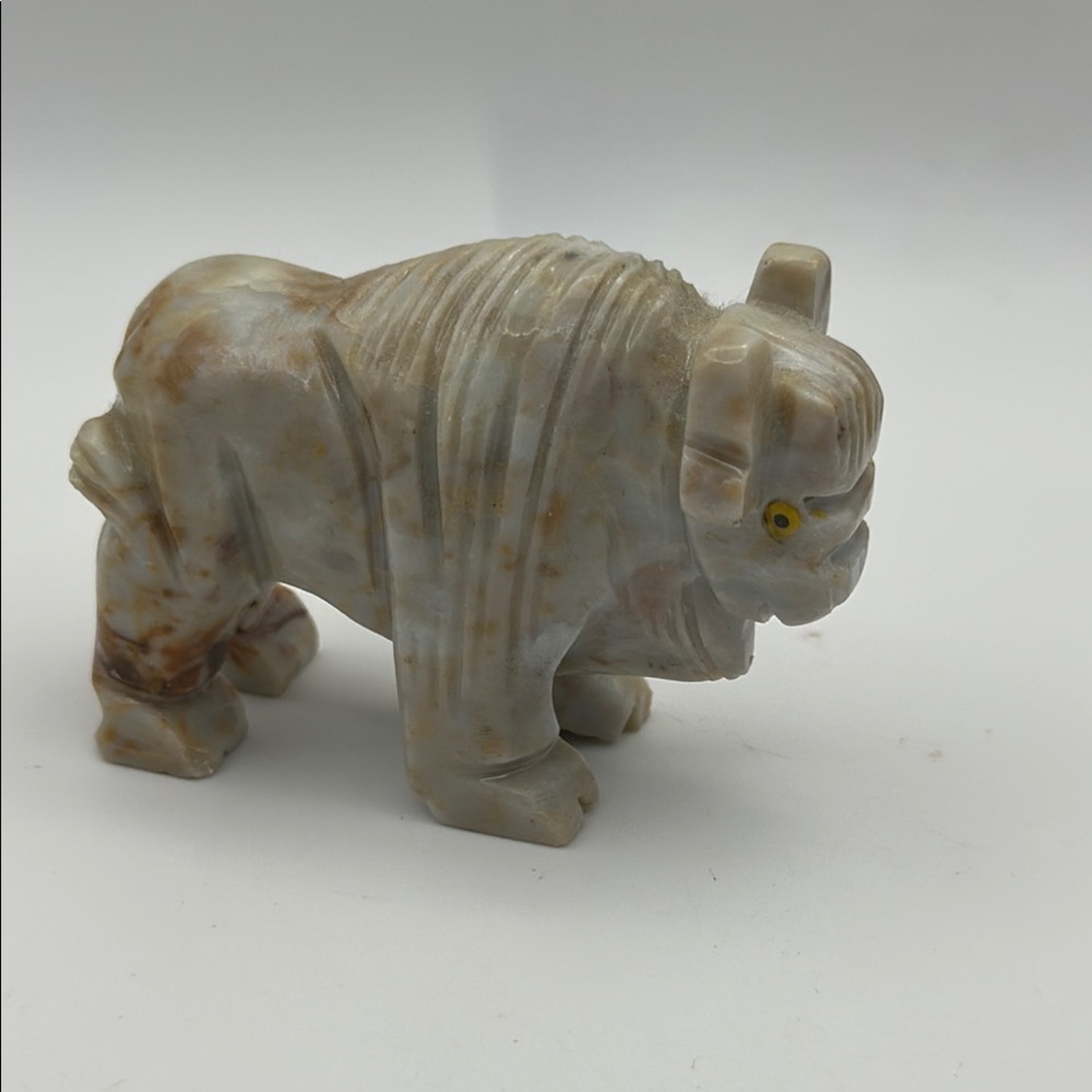 Jasper bison crystal Figurine